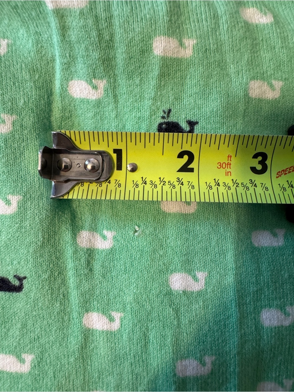 Merona Mint Green Whale-Print V-Neck Cardigan - Picture 9 of 9